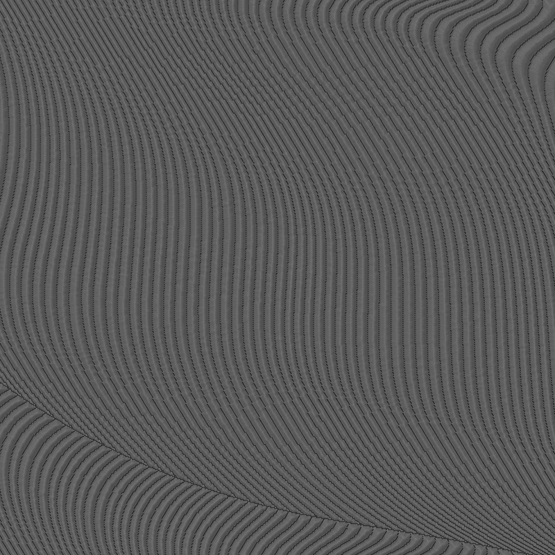 Tejido de punto de grafeno con líneas texturizadas